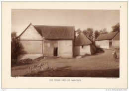 UNE FERME PRES DE SAINT POL ( Vie Rurale Agriculture ) - Altri Disegni