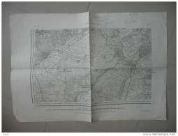 NIMES MANDUEL CAISSARGUES BOUILLARGUES  GARONS BESOUCE MEYNES MONTFRIN COMPS TARASCON BEAUCAIRE MEZOARGUES BOULBON - Cartes Topographiques