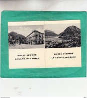 HOTEL SCHMID LUGANO PARADISO - Autres & Non Classés