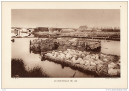 LE ROUISSAGE DU LIN  ( Vie Rurale Agriculture ) - Other Plans