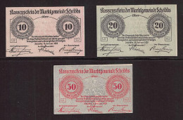 Scheibbs Notgeld Lot Serie A 3 Noten - Autriche