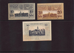 St.Peter In Der Au  Notgeld Lot Serie A 3 Noten - Autriche