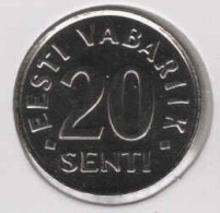 Estonia - 20 Senti 2003 - Estland