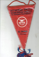 Fanion De L'usine Wytwornia Sprzetu Komunikacyjnego à SWIDNIK - Pologne - Années 60 - Werbung