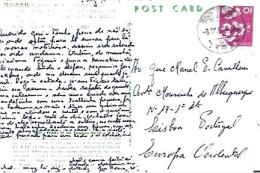 Japan & Marcofilia, Kamakura Daibutsu, Hakone A Lisboa 1967 (45603) - Cartas & Documentos