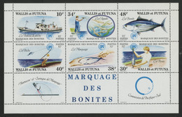 WALLIS Et FUTUNA BLOC FEUILLET N° 2 Cote 29,5 € Neuf ** (MNH) Qualité TB "Marquage Des Bonites" - Blocs-feuillets