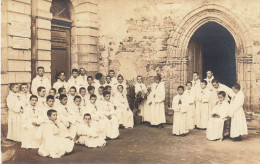 Solesmes * 1 Carte Photo + 2 CPA * La Manécanterie Des Petits Chanteurs à La Croix De Bois - Solesmes