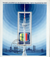 DDR Block 030 Fernsehturm Used Gestempelt - 1950-1970