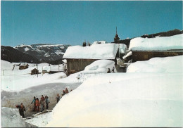 74  Le Grand Bornand -  Le Chinaillon -  Vieux Village  Sous La Neige - Le Grand Bornand