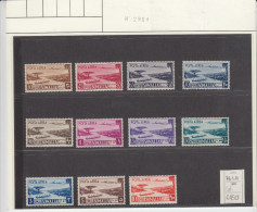 RC078 - 1950-51 SOMALIA AFIS POSTA AEREA 1-11 NUOVI GOMMA INTEGRA MNH** €450 - Somalië (AFIS)