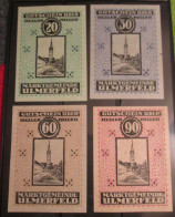 Ulmerfeld  Notgeld  Lot Serie A 4 Noten - Autriche