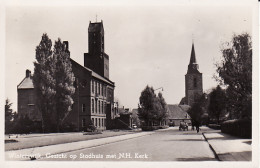 2771	9	Winterswijk, Gezicht Op Stadhuis Met N.H. Kerk (zie Hoeken) - Winterswijk