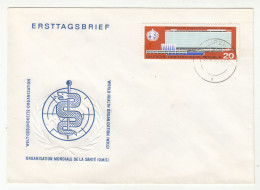 Germany DDR WHO FDC B230801 - WHO