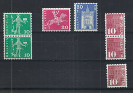 SUISSE Ca. 1963-70: Lot De Timbres D' Automate Avec Chiffres De Contrôle Au Verso, Neufs** - Automatic Stamps