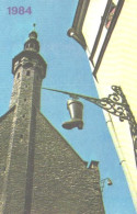 Pocket Calendar, Estonia:Tallinn:Town Hall, 1984 - Petit Format : 1981-90