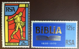 South Africa 1970 Bible Society MNH - Nuevos