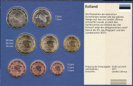 Estonia 2011 Stgl./unzirkuliert Kursmünzensatz Stgl./unzirkuliert 2011 Euro-first Edition - Estonia