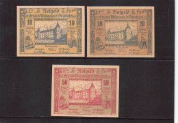 Wolfpassing Notgeld  Lot Serie A 3 Noten - Autriche