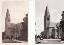 2771	179	Bussum, Herv. Kerk 2 Kaarten (zie Hoeken) - Bussum