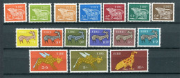 Ireland 1968-69. Definitives Complete Set Of 16 Stamps. ALL MINT - Colecciones & Series