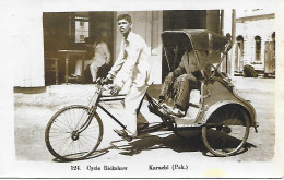 PAKISTAN -  KARACHI -  CYCLE RICKSHAW - Pakistan