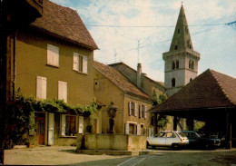 MENS   ( ISERE )    PLACE DE LA HALLE, QUARTIER HITORIQUE - Mens