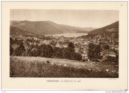 GERADMER LA VILLE ET LE LAC - Andere Pläne