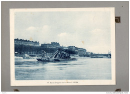 BATEAU DRAGUEUR SUR LE RHONE A LYON - Autres & Non Classés