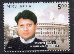 India 2005 Madhavrao Scindia Commemoration, MNH, SG 2259 (D) - Unused Stamps