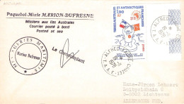 TAAF - LETTER 1978 ALFRED-FAURE-CROZET - DE Mi 125 / *1106 - Brieven En Documenten