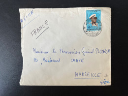 SP ENVELOPPE CONGO LEOPOLDVILLE POUR MARSEILLE - Cartas & Documentos