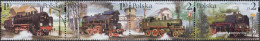 Poland 3997-4000 Quad Strip (complete Issue) Unmounted Mint / Never Hinged 2002 Steam - Nuevos