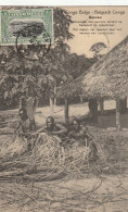4902 52 Basoko, Fabrication Des Paniers. 1917. - Congo Belge
