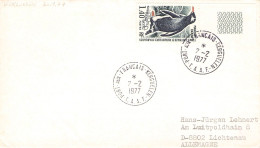 TAAF - LETTER 1977 PORT-AUX-FRANCAIS - DE Mi 108  / *1114 - Cartas & Documentos