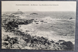 CPA 29 PLOUGUERNEAU - RARE - St. Michel- Les Rochers Et Les Brisants - Edit. Illisible - Réf Q 256 - Plouguerneau