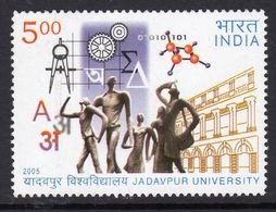 India 2005 50th Anniversary Of Jadavpur University, MNH, SG 2302 (D) - Unused Stamps