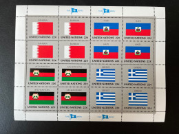 SP Flag Series - United Nations Sheetlet MNH - Neufs