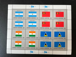 SP Flag Series - United Nations Sheetlet MNH - Neufs