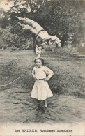 Circus Cirque * 1909 * Les ANDREU Acrobates Mondains * Numéro Acrobatie - Circus