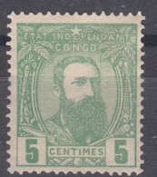 Belgian Congo 1887/1891 Mi#6 Mint Hinged - 1884-1894