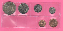 Trinidad & Tobago  1 5 10 25 50 Cents + 1 Dollar FAO  Diferents Years - Trinidad & Tobago