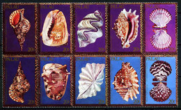 Palau 1984 MiNr. 37 - 46  Palau-Inseln Marine Life Shells 10v MNH** 7,50 € - Palau