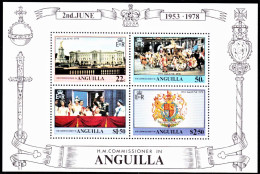 25 Th. Anniversary Of The Coronation Of Queen Elizabeth II -|- Anguilla, 1978 - MNH - Anguilla (1968-...)
