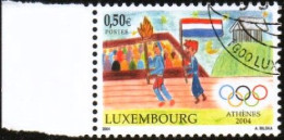 LUXEMBOURG, LUXEMBURG 2004, MI 1642, OLYMPISCHE SOMMERSPIELE ATHEN,  ESST GESTEMPELT, OBLITÉRÉ - Used Stamps