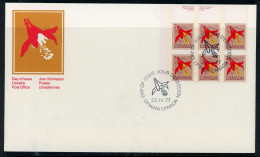 Canada FDC 1979-83 Floral Definitives - Storia Postale