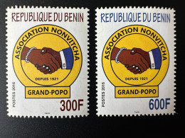 Bénin 2016 Mi. 1673 - A1673 Association Nonvitcha Grand-Popo Depuis 1921 2 Val. MNH** - Benin – Dahomey (1960-...)