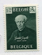 813.V1 ++ Postfris   Guido Gezelle VARIETE Foudre à Travers Belgie, En Haut - 1931-1960