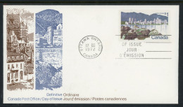 Canada FDC 1972 Landscape Definitives - Covers & Documents