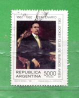 (Us.7) Argentina ° 1982 - JOCKEY - CARLOS PELLEGRINI. Yv. 1332.  Oblitérer. - Gebraucht