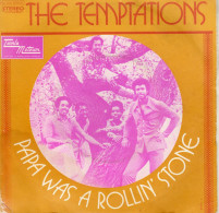 Disque 45T - The Temptations - Papa Was A Rollin' Stone - Tamla Motown 2 C006-93908 - France 1973 - Soul - R&B